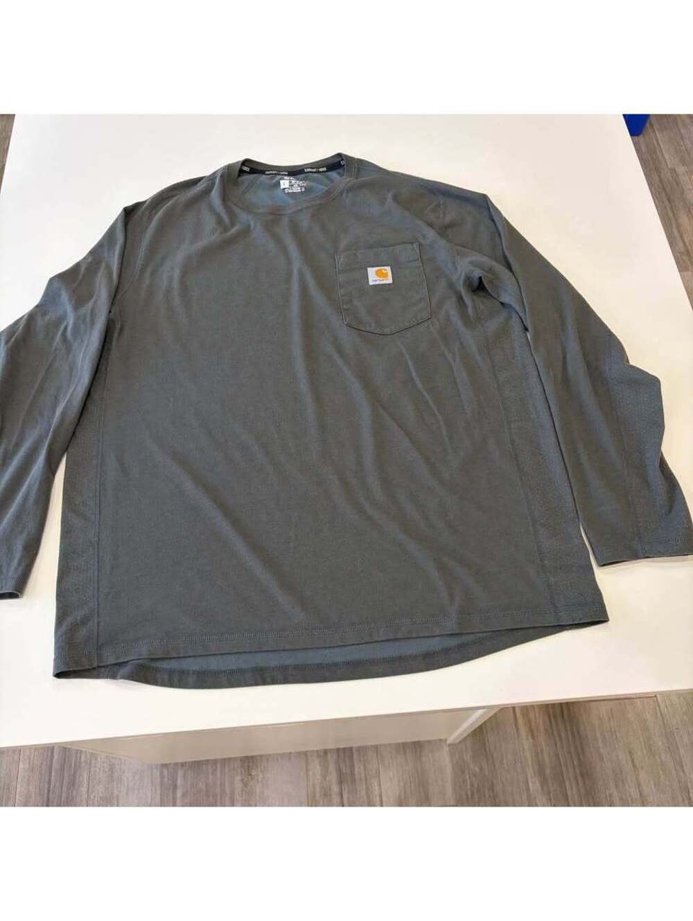 Carhartt Force Relaxed Fit Long Sleeve Pocket T-Shirt Size L